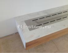 Поверхность на камин и столешница на кухню с углом 108 градусов: купить в Москве