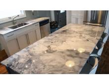 Мраморная столешница в кухню Neomarm NM 110 Foggy Shell Мраморная столешница в кухню Neomarm NM 110 Foggy Shell