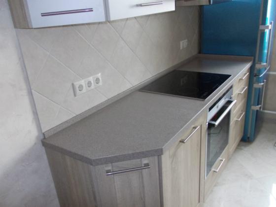 Две отдельные кухонные столешницы прямоугольной формы из Grandex D302: купить в Москве