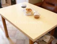 Столешница из искусственного камня бежевая для стола Tristone Romantic Sand Crunch F-211: купить в Москве