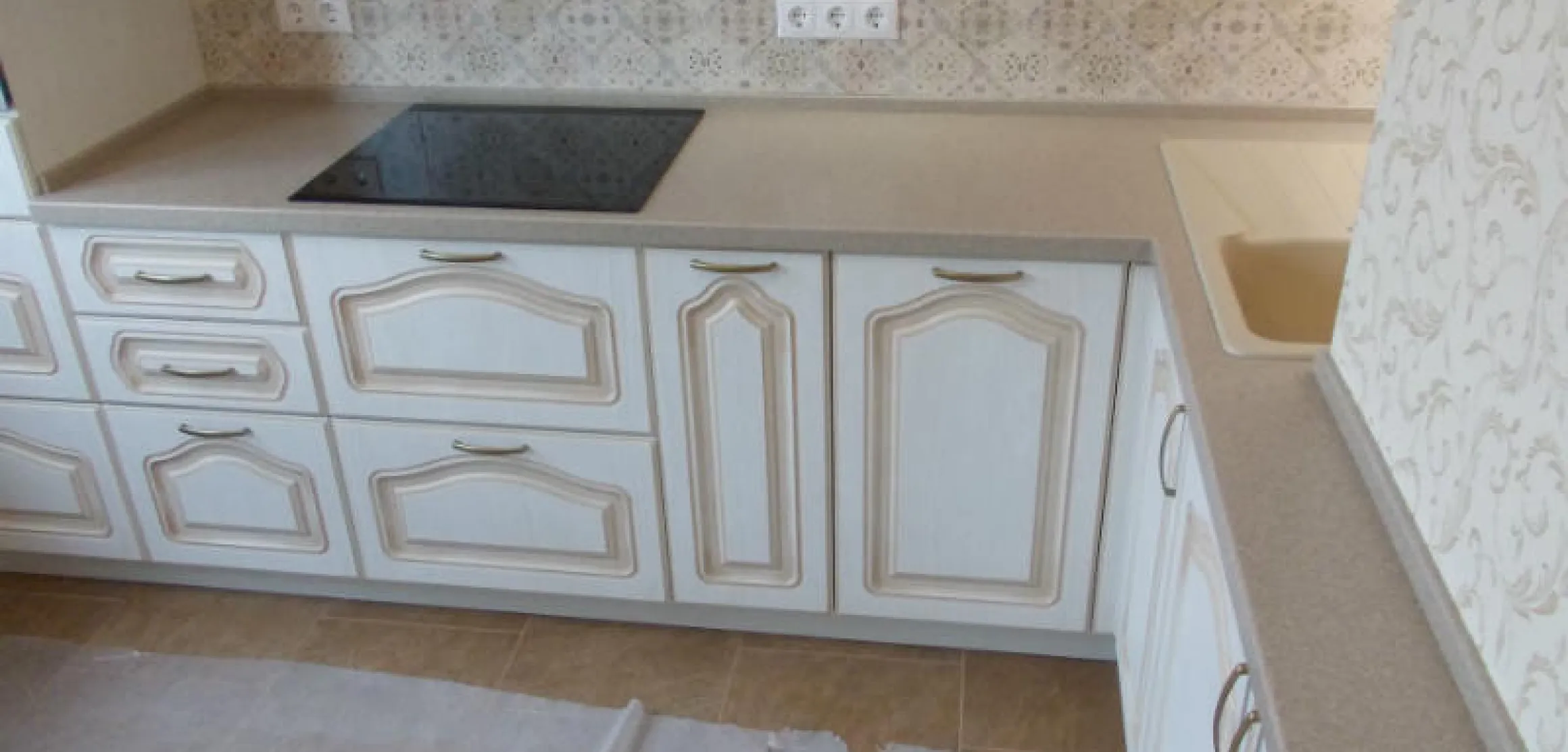 Столешница с обводом воздуховода, из Staron SV430 - фото 4