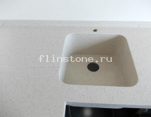 Интегрированная мойка из искусственного камня с проточками для воды: купить в Москве