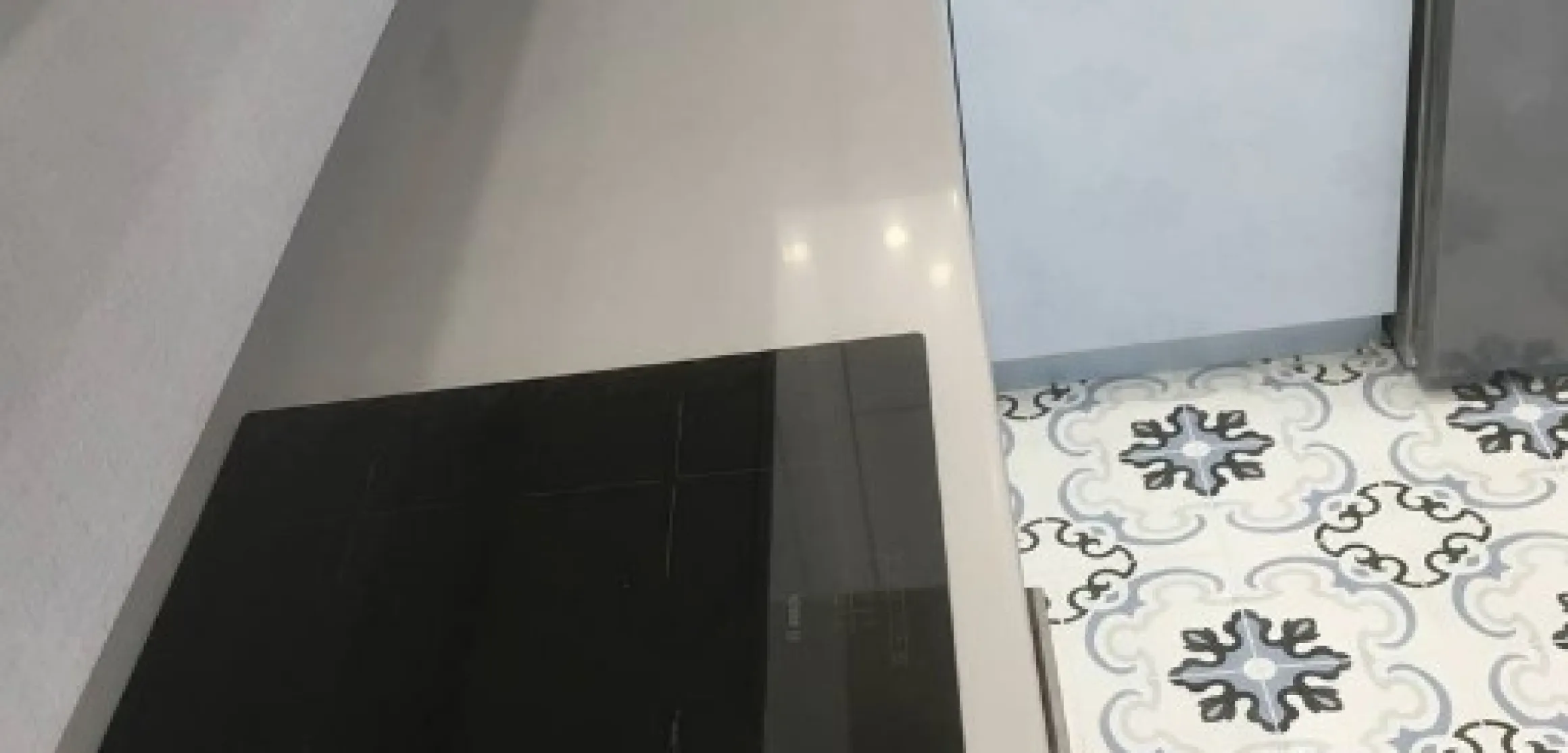 Угловая столешница из LG Hi-Macs (Корея) G554 Urban Concrete - фото 2