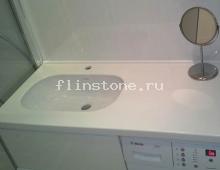Небольшая столешница в ванную толщиной 40 мм: купить в Москве