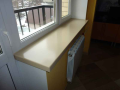 Подоконник Corian raffia