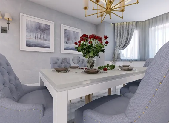 Столешница Corian Pearl Grey прямоугольная