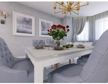 Столешница Corian Pearl Grey прямоугольная