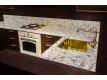 Столешница из искусственного камня из кварцевого агломерата Caesarstone 6046 Moorland Fog кухонная угловая