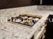 Столешница из искусственного камня из кварцевого агломерата Caesarstone 6046 Moorland Fog кухонная угловая