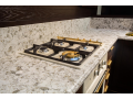Столешница из искусственного камня из кварцевого агломерата Caesarstone 6046 Moorland Fog кухонная угловая