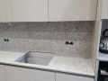 Кварцевая cтолешница из искусственного камня TechniStone Taurus Terazzo Grey