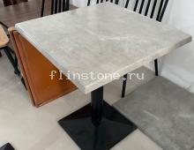 Журнальный столик из искусстенного камня Caesarstone Symphony Grey: купить в Москве