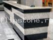 Стойка ресепшн из искусственного камня Caesarstone Atlantic Salt