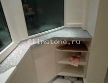 Подоконник из искусственного камня Corian 1.8 кв.м.: купить в Москве