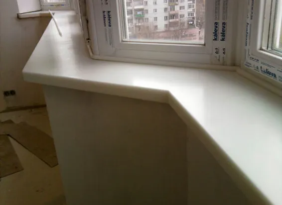 Подоконники из искусственного камня
